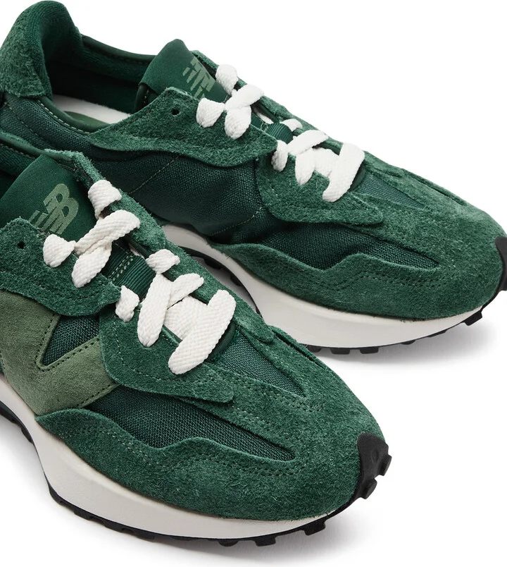 New Balance 327 Panelled Suede Sneakers - Image 3
