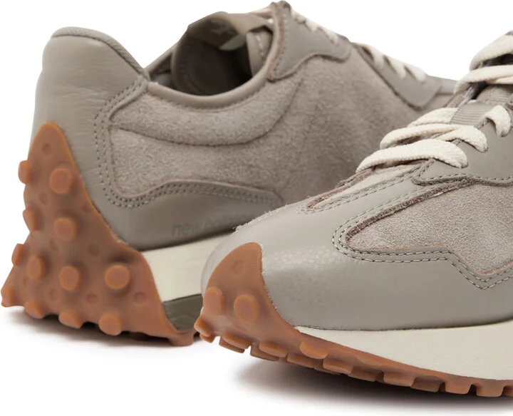 New Balance 327 Panelled Suede Sneakers - Image 3