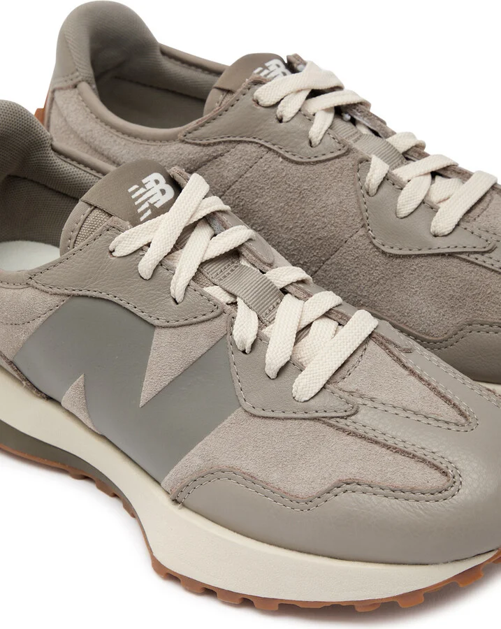 New Balance 327 Panelled Suede Sneakers - Image 4