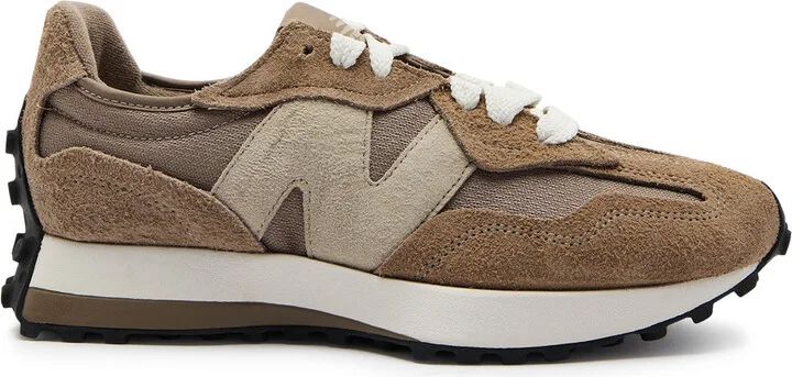 New Balance 327 Panelled Suede Sneakers