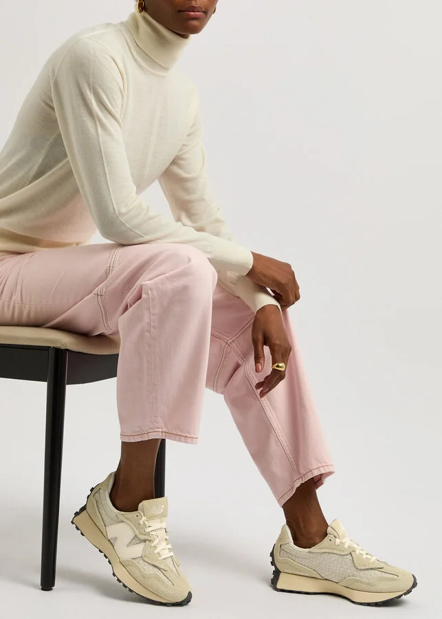 New Balance 327 Panelled Woven Sneakers - Image 5