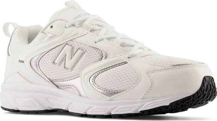 White/Silver Metallic