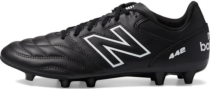 New Balance 442 V2 Academy FG Soccer Cleats Men's Shoes Black/White : 6.5 D - Medium, Synthetic - Image 5