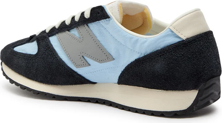 New Balance 471 Panelled Brushed Suede Sneakers - Image 2