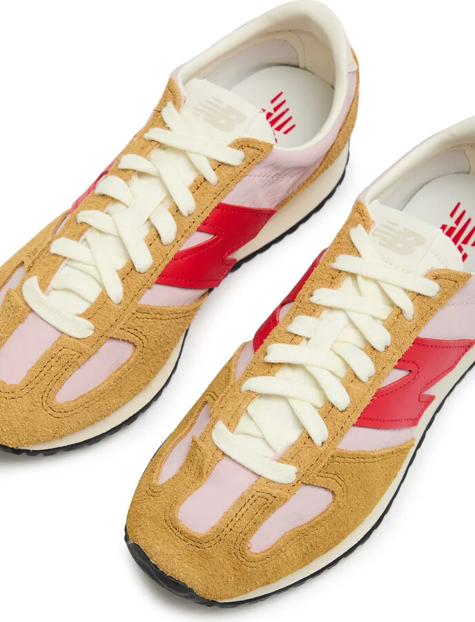New Balance 471 Panelled Brushed Suede Sneakers - Image 3