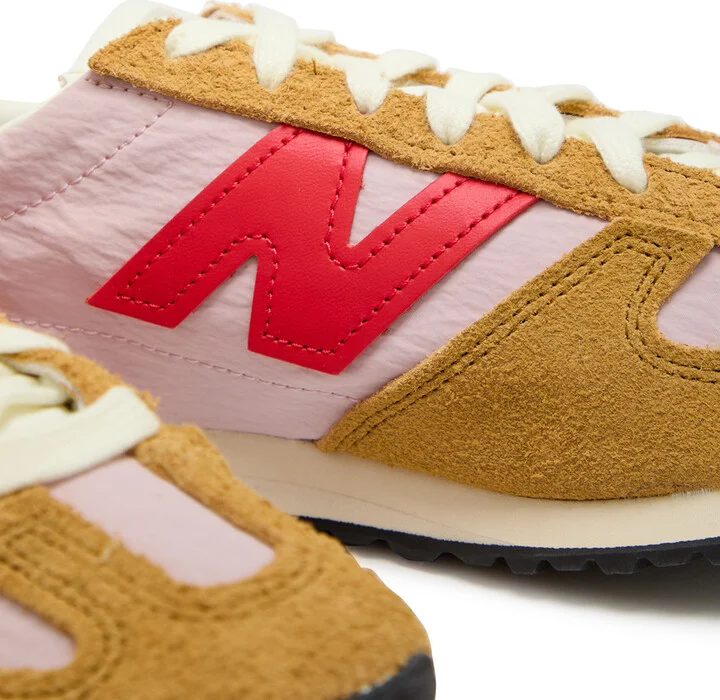 New Balance 471 Panelled Brushed Suede Sneakers - Image 4
