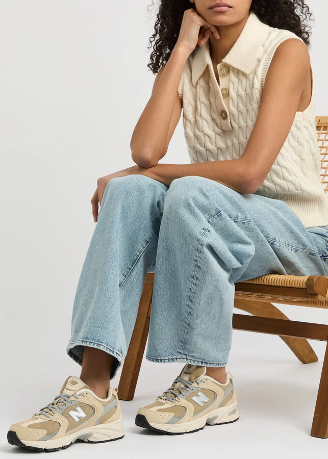 New Balance 530 Panelled Mesh Sneakers - Image 5