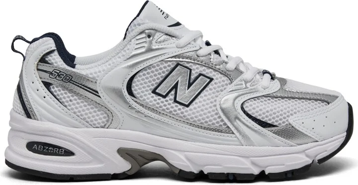 New Balance 530 Sneakers from Finish Line - White/Blue - Image 3