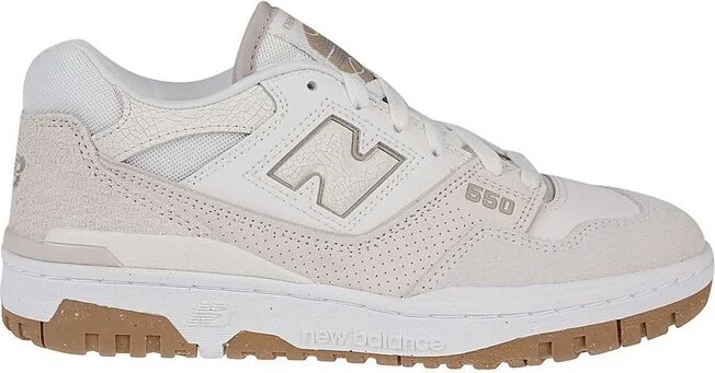 New Balance 550 Panelled Lace-Up Sneakers