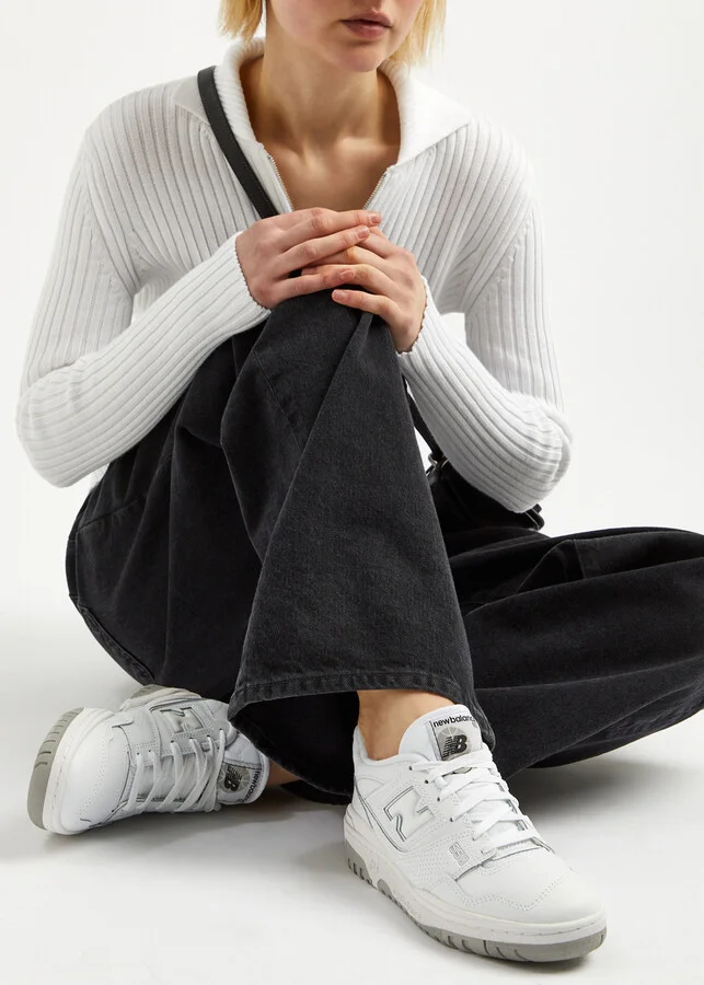 New Balance 550 Panelled Leather Sneakers - Image 5