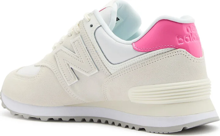 New Balance 574 Barbie Panelled Suede Sneakers - Image 2