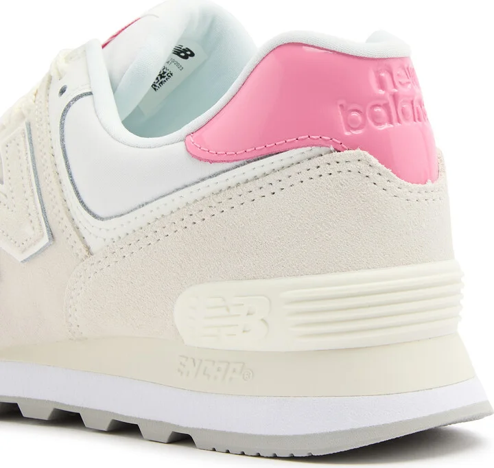 New Balance 574 Barbie Panelled Suede Sneakers - Image 5