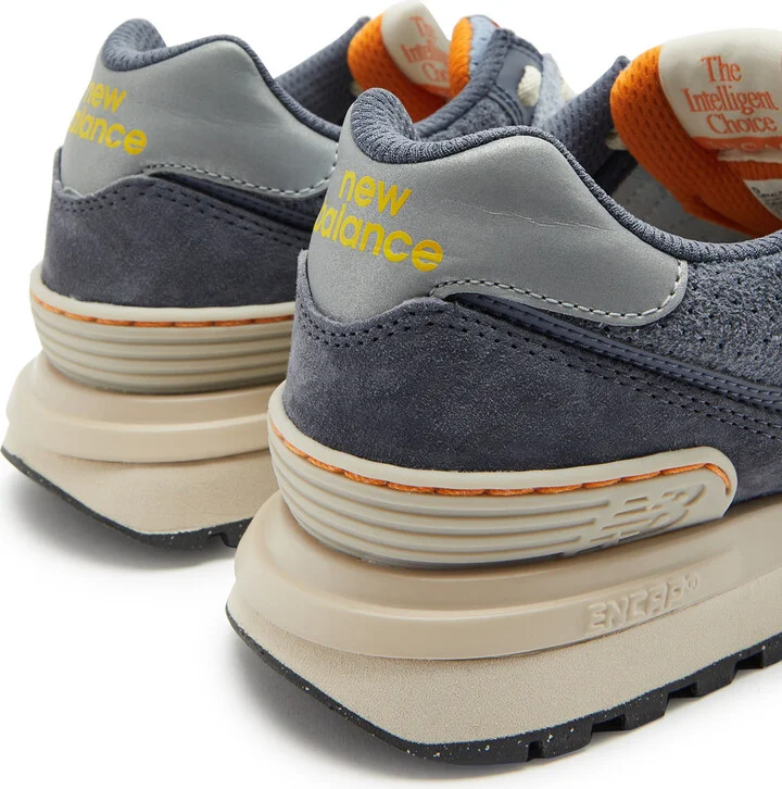 New Balance 574 Panelled Suede Sneakers - Image 4