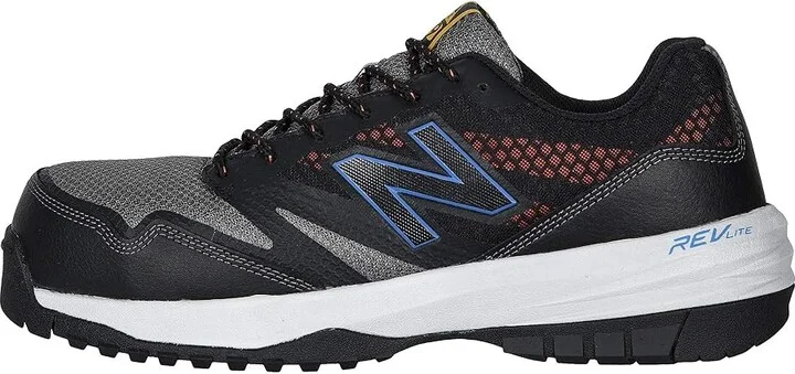 New Balance 589 ESD Men's Shoes Black/Toro Red : 15 D - Medium, Textile/Synthetic - Image 7