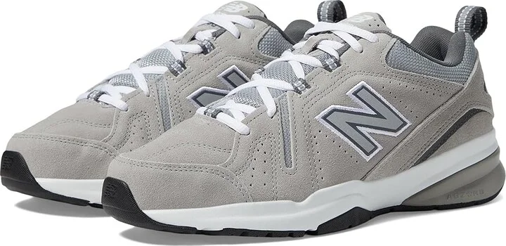 New Balance 608v5 Men's Shoes Grey Suede/Grey Suede : 6.5 D - Medium