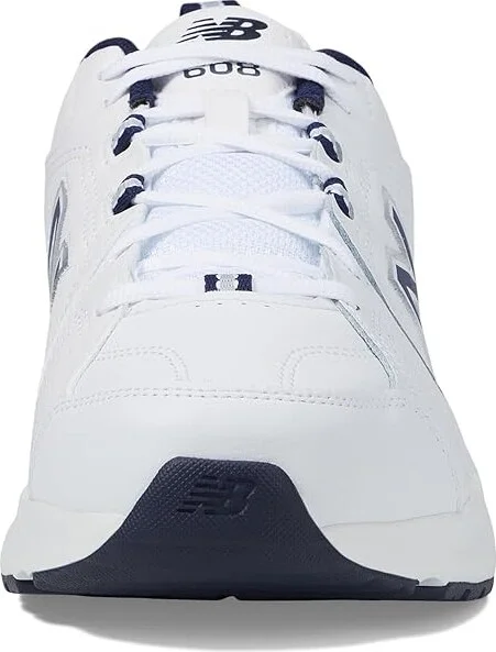 New Balance 608v5 Men's Shoes White/Navy : 7.5 6E - Extra Extra Wide, Synthetic/Textile - Image 6