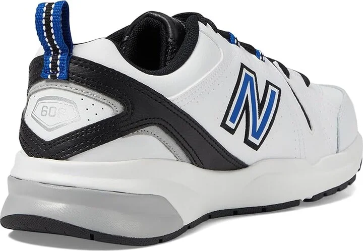 New Balance 608v5 Men's Shoes White/Team Royal : 6.5 D - Medium, Synthetic/Textile - Image 5
