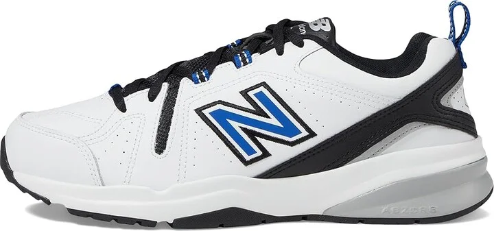 New Balance 608v5 Men's Shoes White/Team Royal : 6.5 D - Medium, Synthetic/Textile - Image 7