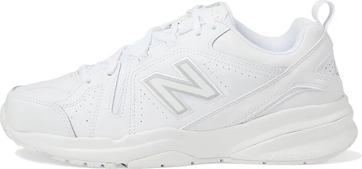 New Balance 608v5 Men's Shoes White/White : 6.5 D - Medium, Synthetic/Textile - Image 7