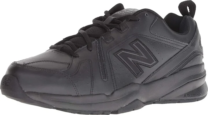New Balance 608v5 Slip Resistant Men's Shoes Black/Black : 6.5 D - Medium, Synthetic/Textile - Image 2