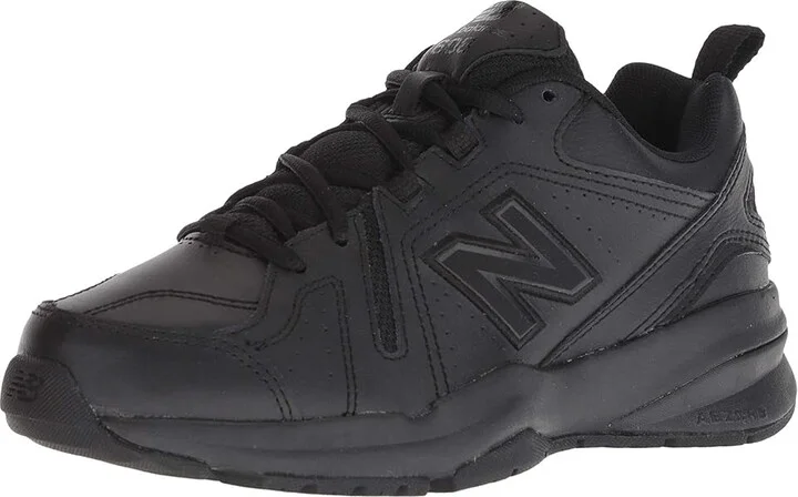 New Balance 608v5 Slip Resistant Women's Shoes Black/Black : 6.5 B - Medium, Textile/Synthetic - Image 2
