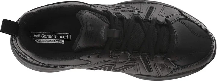 New Balance 608v5 Slip Resistant Women's Shoes Black/Black : 6.5 B - Medium, Textile/Synthetic - Image 3