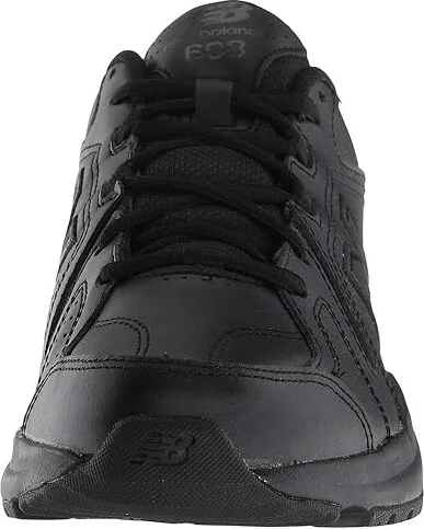 New Balance 608v5 Slip Resistant Women's Shoes Black/Black : 6.5 B - Medium, Textile/Synthetic - Image 6
