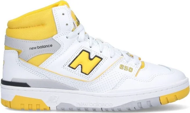 New Balance 650 High-Top Lace-Up Sneakers