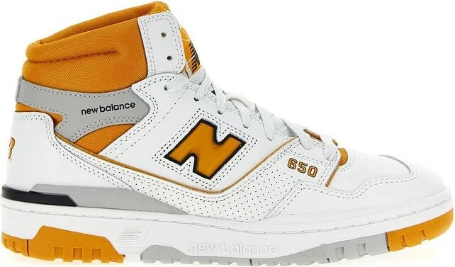New Balance 650 High-Top Lace-Up Sneakers