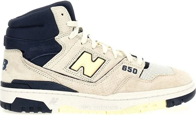 New Balance 650 High-Top Lace-Up Sneakers