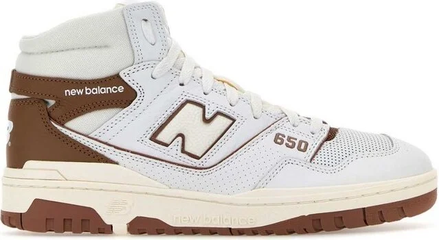 New Balance 650 High-Top Lace-Up Sneakers