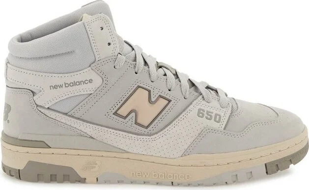 New Balance 650 High-Top Lace-Up Sneakers