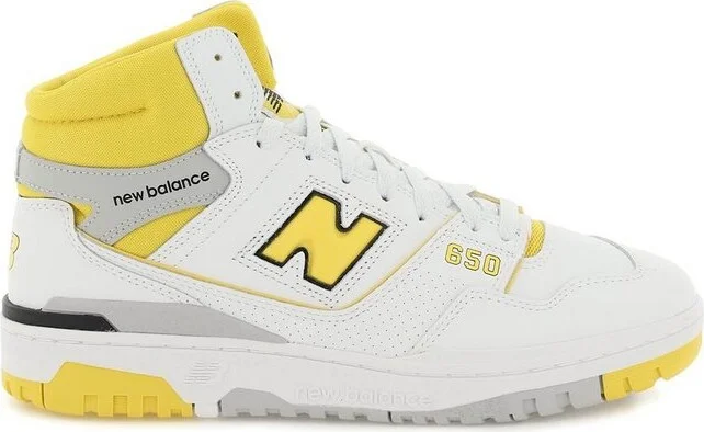 New Balance 650 High-Top Lace-Up Sneakers