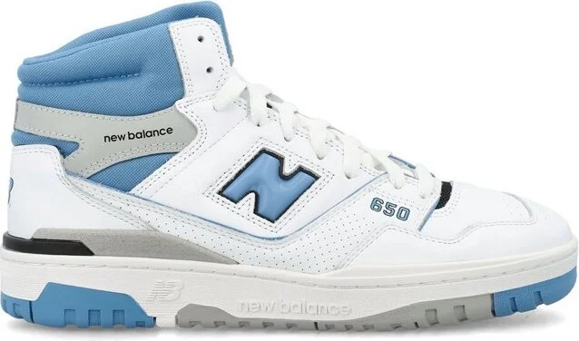 New Balance 650 High-Top Lace-Up Sneakers