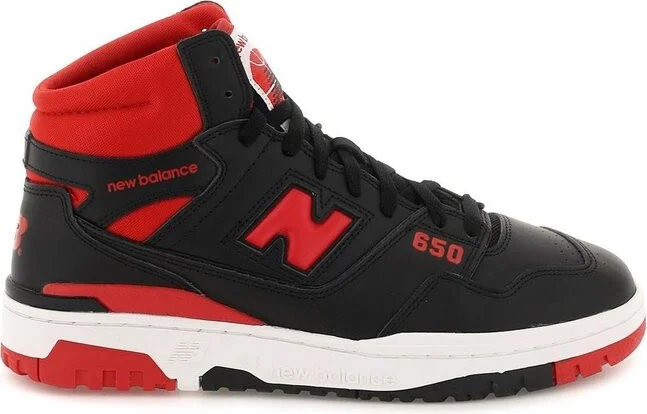 New Balance 650 High-Top Lace-Up Sneakers