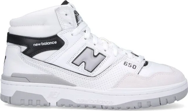 New Balance 650 High-Top Lace-Up Sneakers