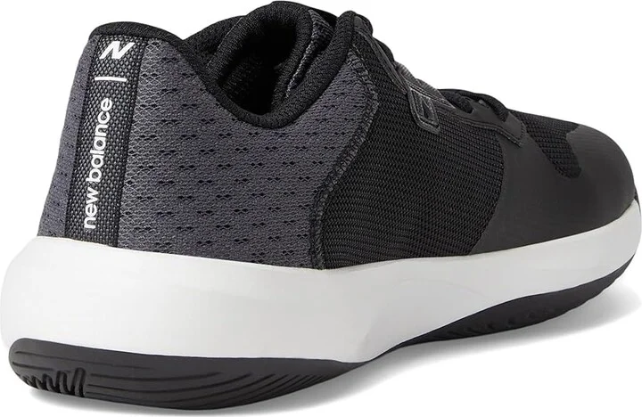 New Balance 696v6 Tennis Shoes Men's Shoes Black/White : 11.5 D - Medium, Synthetic/Textile - Image 4