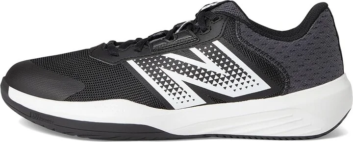 New Balance 696v6 Tennis Shoes Men's Shoes Black/White : 11.5 D - Medium, Synthetic/Textile - Image 6
