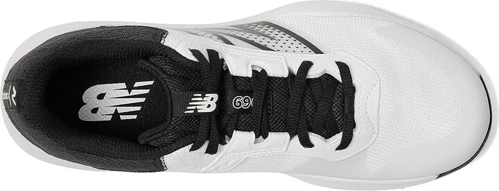New Balance 696v6 Tennis Shoes Men's Shoes White/Black : 11.5 D - Medium, Synthetic/Textile - Image 2