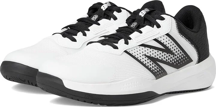 New Balance 696v6 Tennis Shoes Men's Shoes White/Black : 11.5 D - Medium, Synthetic/Textile