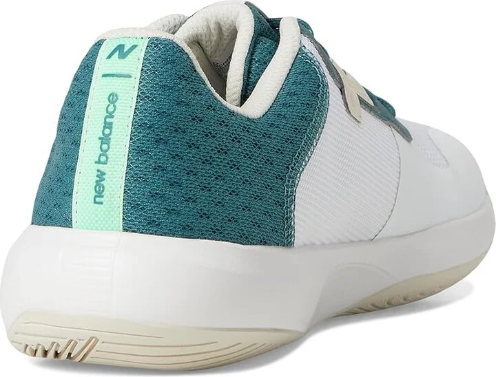 New Balance 696v6 Tennis Shoes Men's Shoes White/Green : 12.5 D - Medium, Synthetic/Textile - Image 4