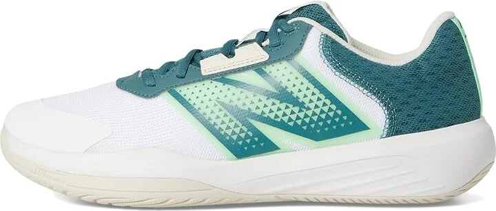 New Balance 696v6 Tennis Shoes Men's Shoes White/Green : 12.5 D - Medium, Synthetic/Textile - Image 6