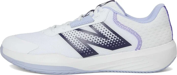 New Balance 696v6 Tennis Shoes Men's Shoes White/Grey/Dusk Shower : 9 D - Medium, Synthetic/Textile - Image 6