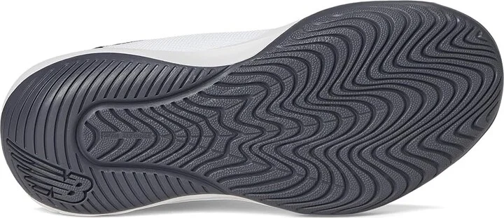 New Balance 696v6 Tennis Shoes Women's Tennis Shoes White/Black : 12 D - Wide, Synthetic/Textile - Image 3