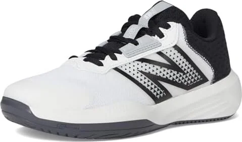 New Balance 696v6 Tennis Shoes Women's Tennis Shoes White/Black : 12 D - Wide, Synthetic/Textile - Image 5