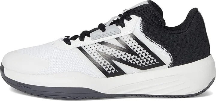 New Balance 696v6 Tennis Shoes Women's Tennis Shoes White/Black : 12 D - Wide, Synthetic/Textile - Image 6