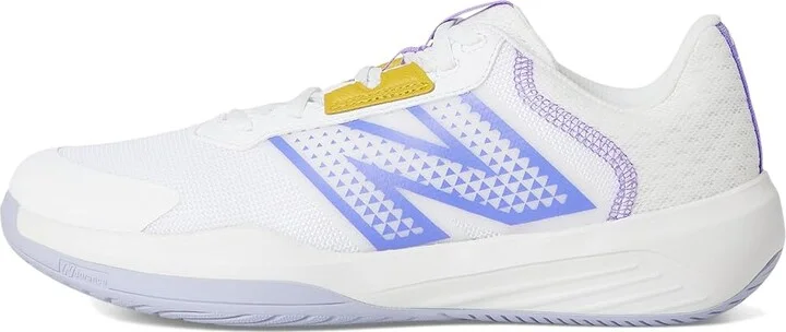 New Balance 696v6 Tennis Shoes Women's Tennis Shoes White/Daybreak : 10 D - Wide, Synthetic/Textile - Image 6