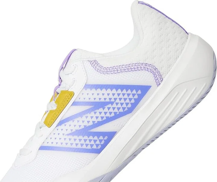New Balance 696v6 Tennis Shoes Women's Tennis Shoes White/Daybreak : 10 D - Wide, Synthetic/Textile - Image 7