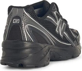 New Balance '740' Black Mesh Sneakers - Image 3