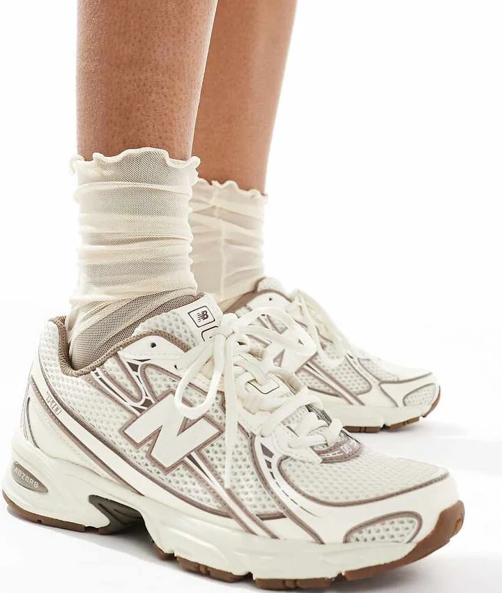 New Balance 740 in beige and brown - Exclusive to ASOS